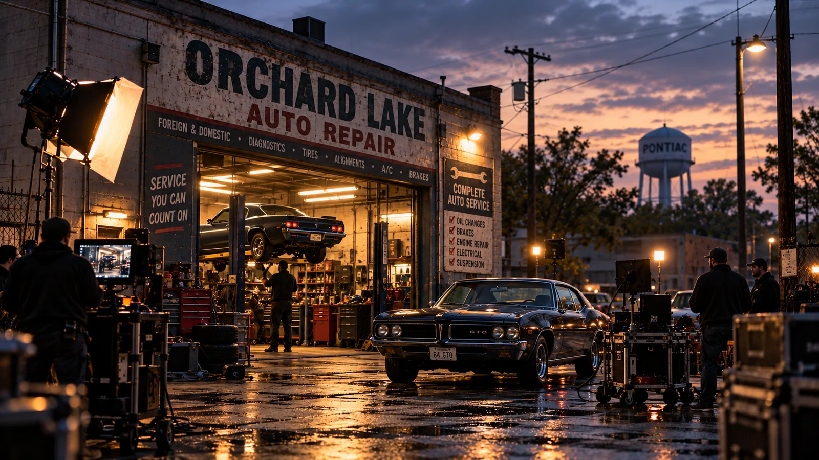 Sample production environment for South of Orchard Lake